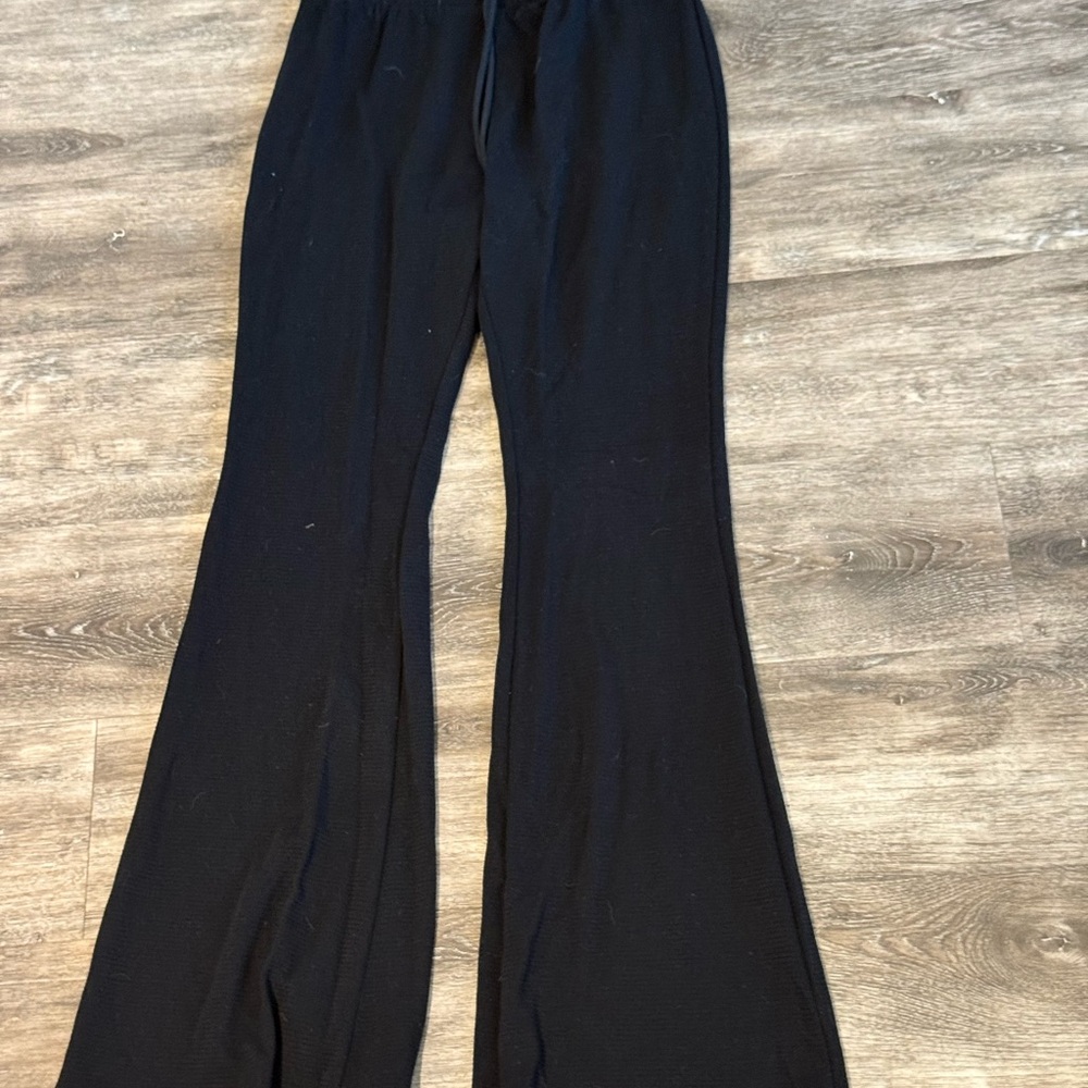 Black Flared Pants